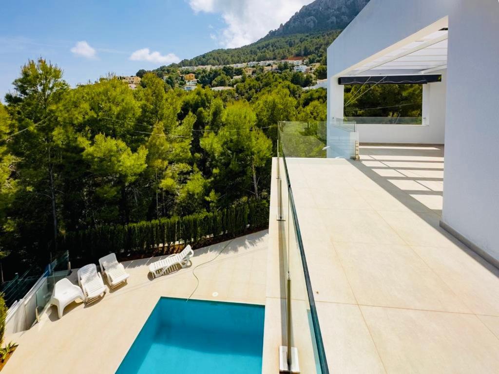 Calpe Villa Lujo Playa Piscina Jardin Barbacoa Ideal Familias Y Grupos Exterior foto